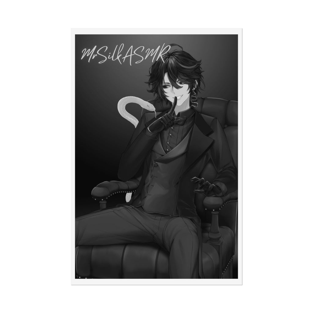 Mr Silk "Shh" Poster