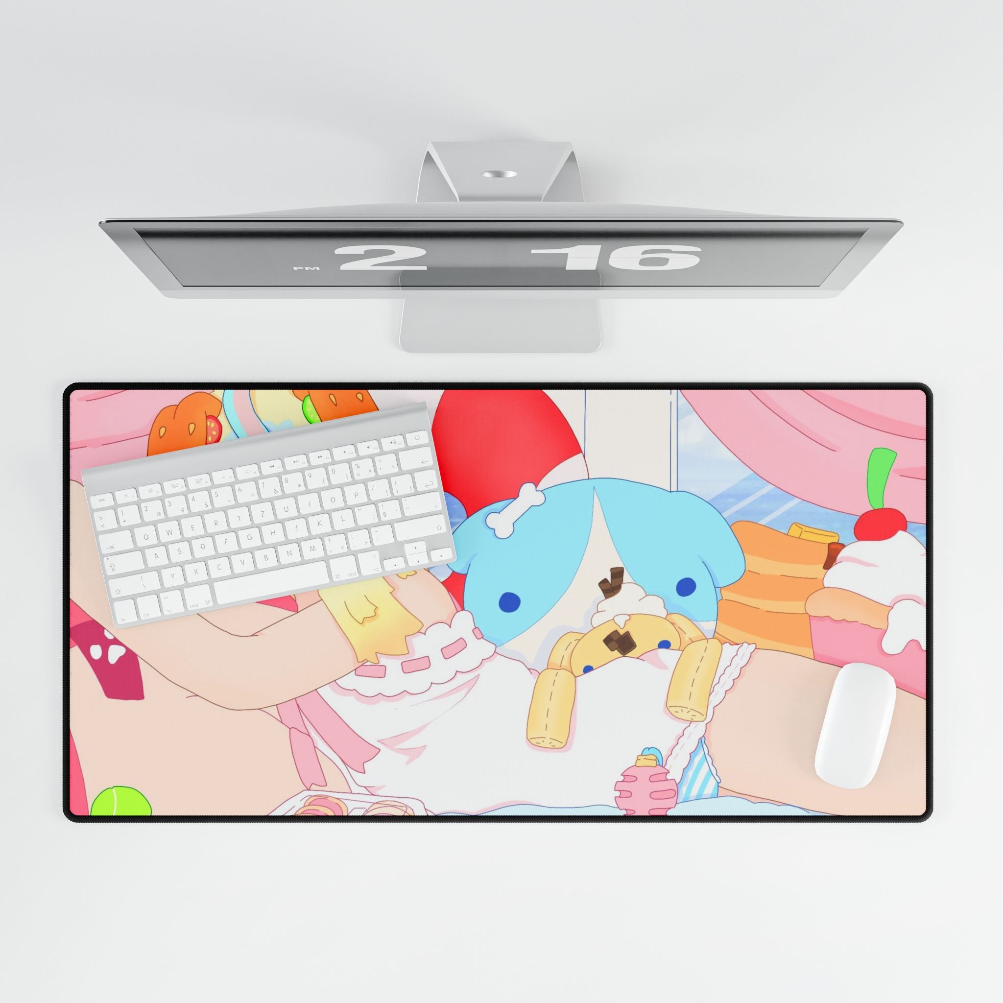 WanwanburgerVT "Cozied Up" XL Plus Deskmat