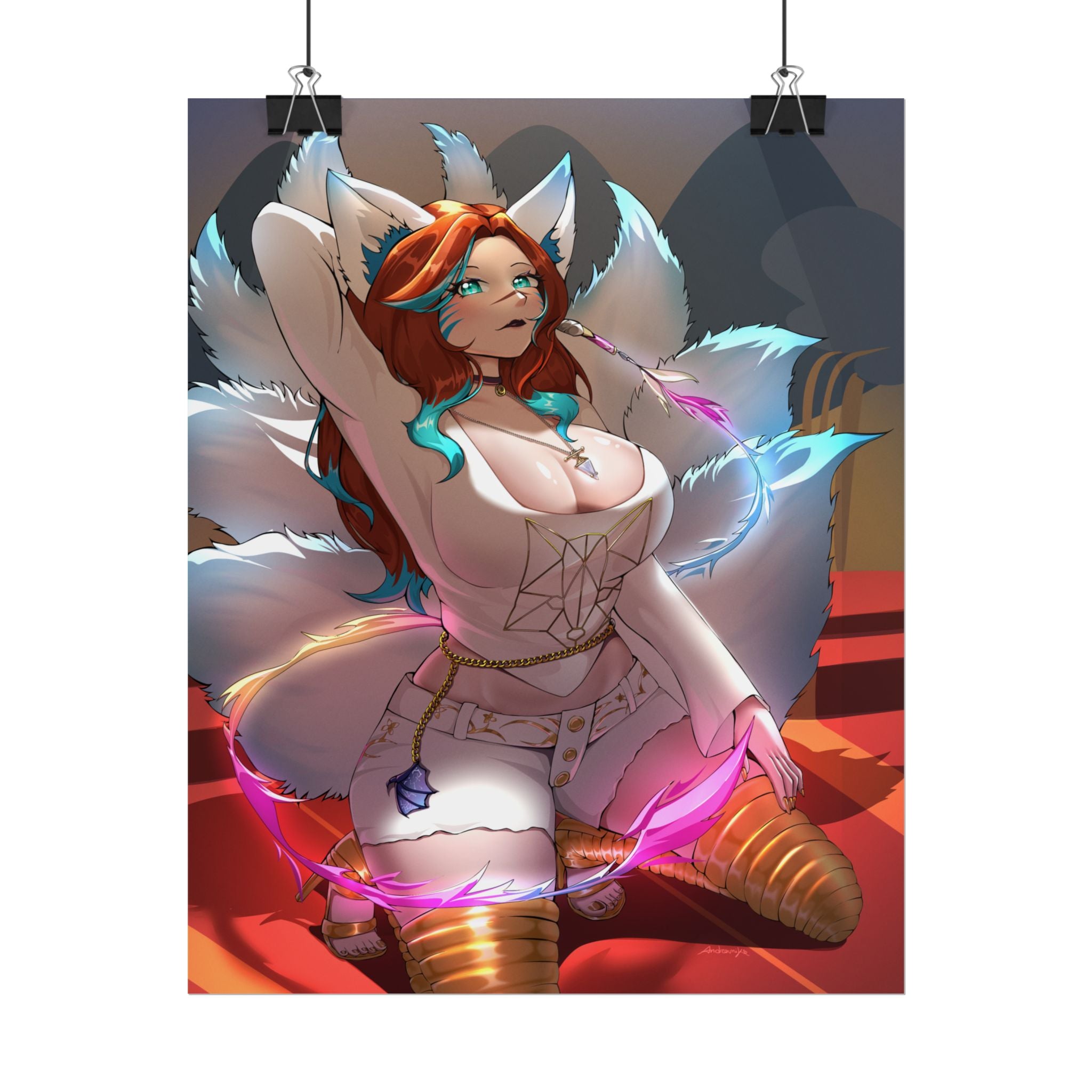 Luna Fujimaru "Radiant Vixen" Poster