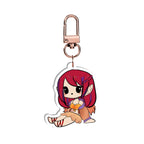 Amber Elkhart "Chibi Sit" Keychain