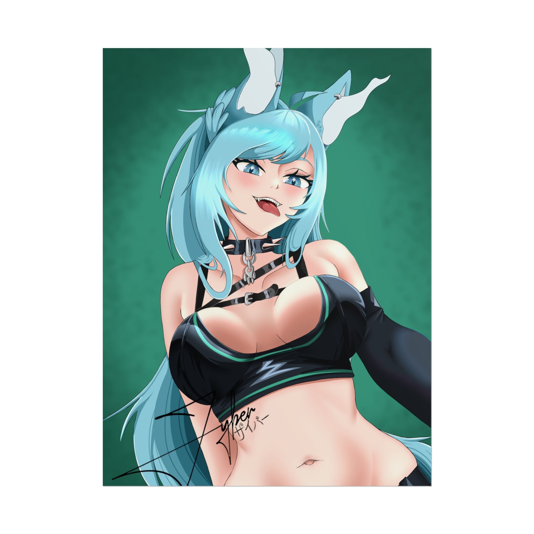 ZyberVT "Tongue Out" Poster