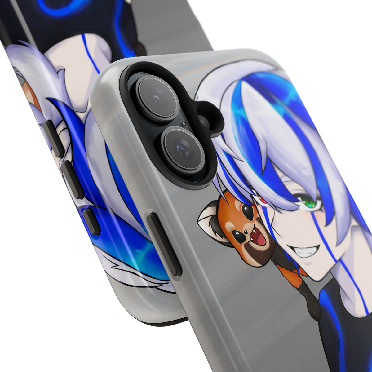 Ray Xash "Red Panda Companion" Phone Case