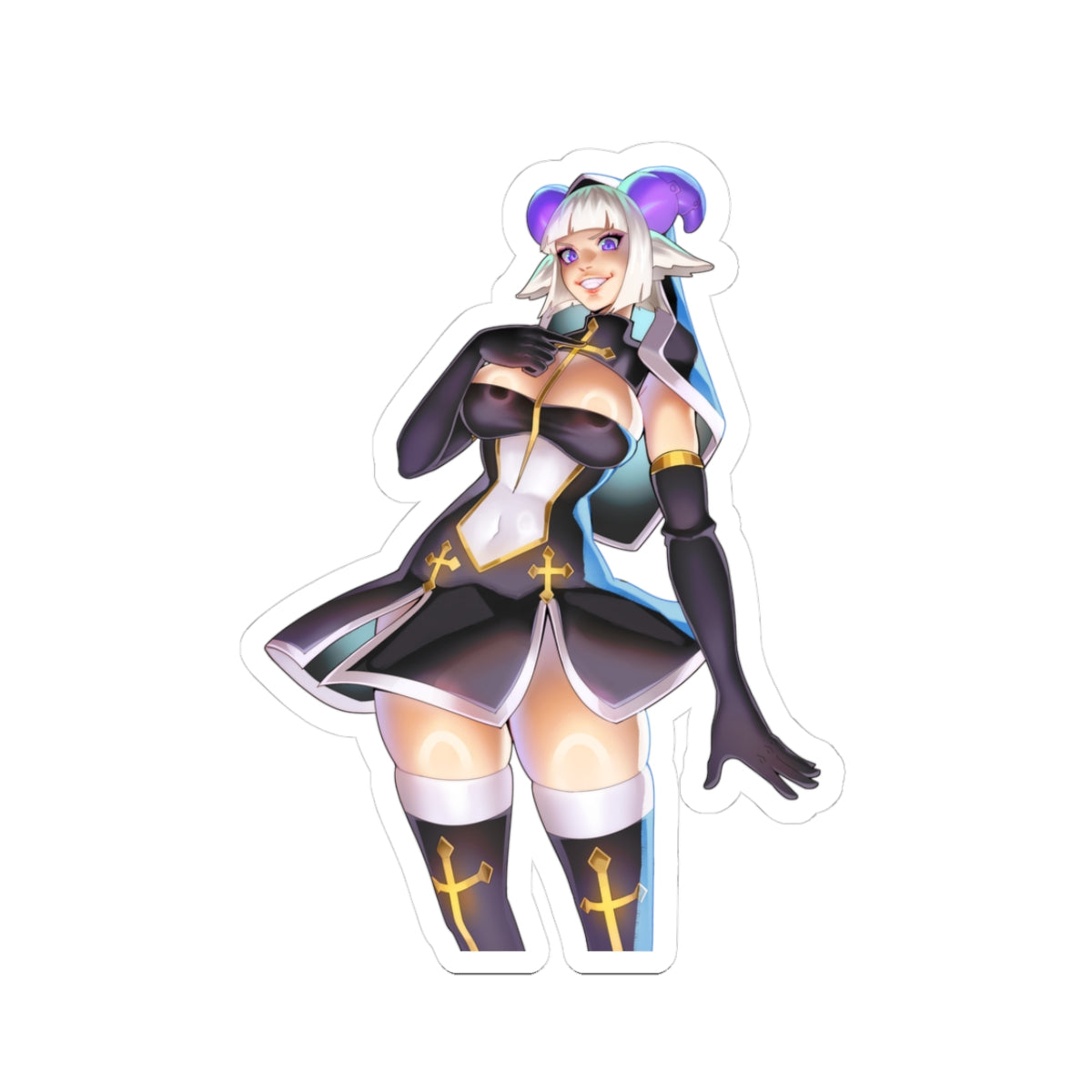 LIMITED Bobamai "Nun's Delight"  Sticker
