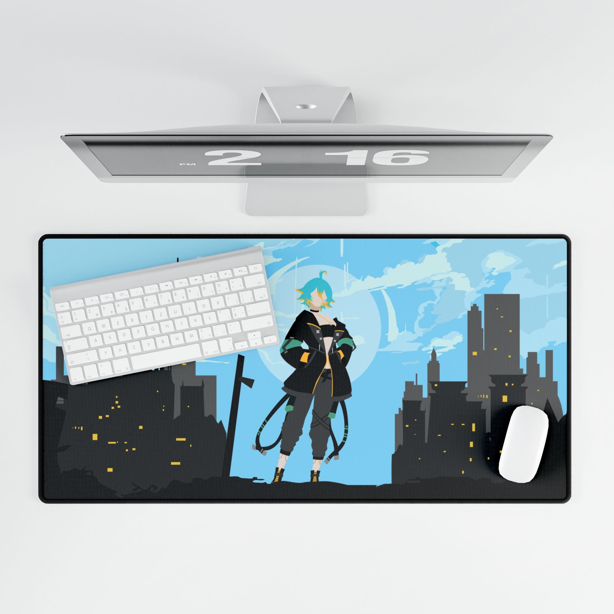 Neon28 Silhouette Deskmat