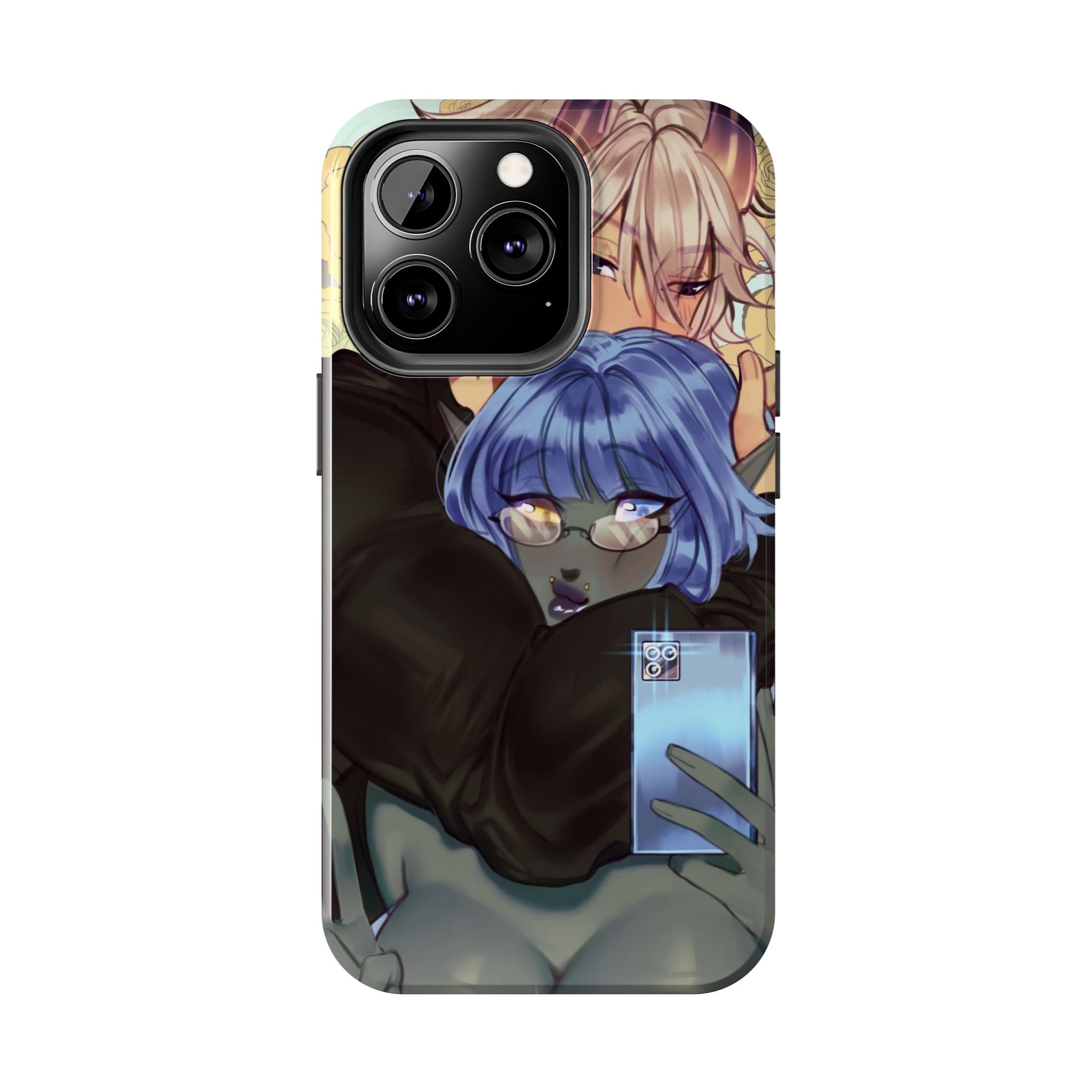 BasicallyVal "Selfie" Tough Phonecase