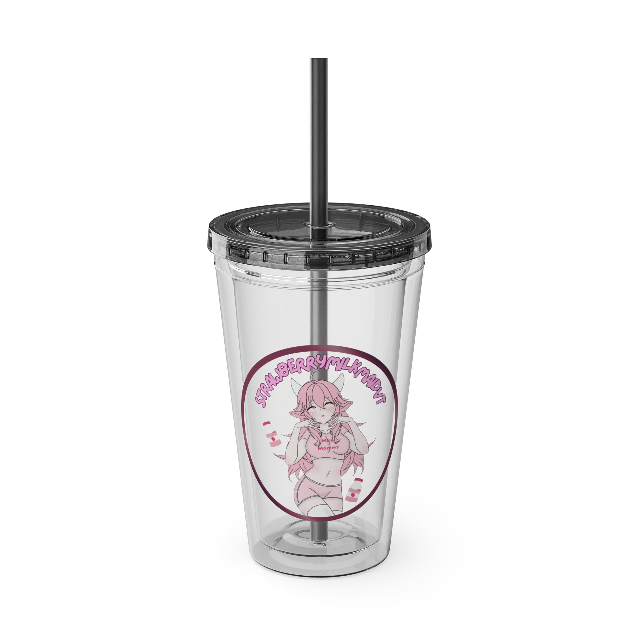 StrawberryMilkMaid "Logo Pose" Tumbler