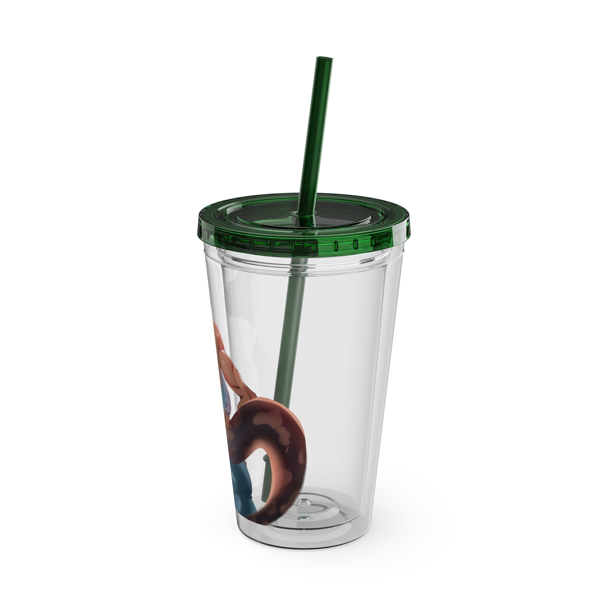 KeytheMoo "Talk to the Tail" Acrylic Tumbler