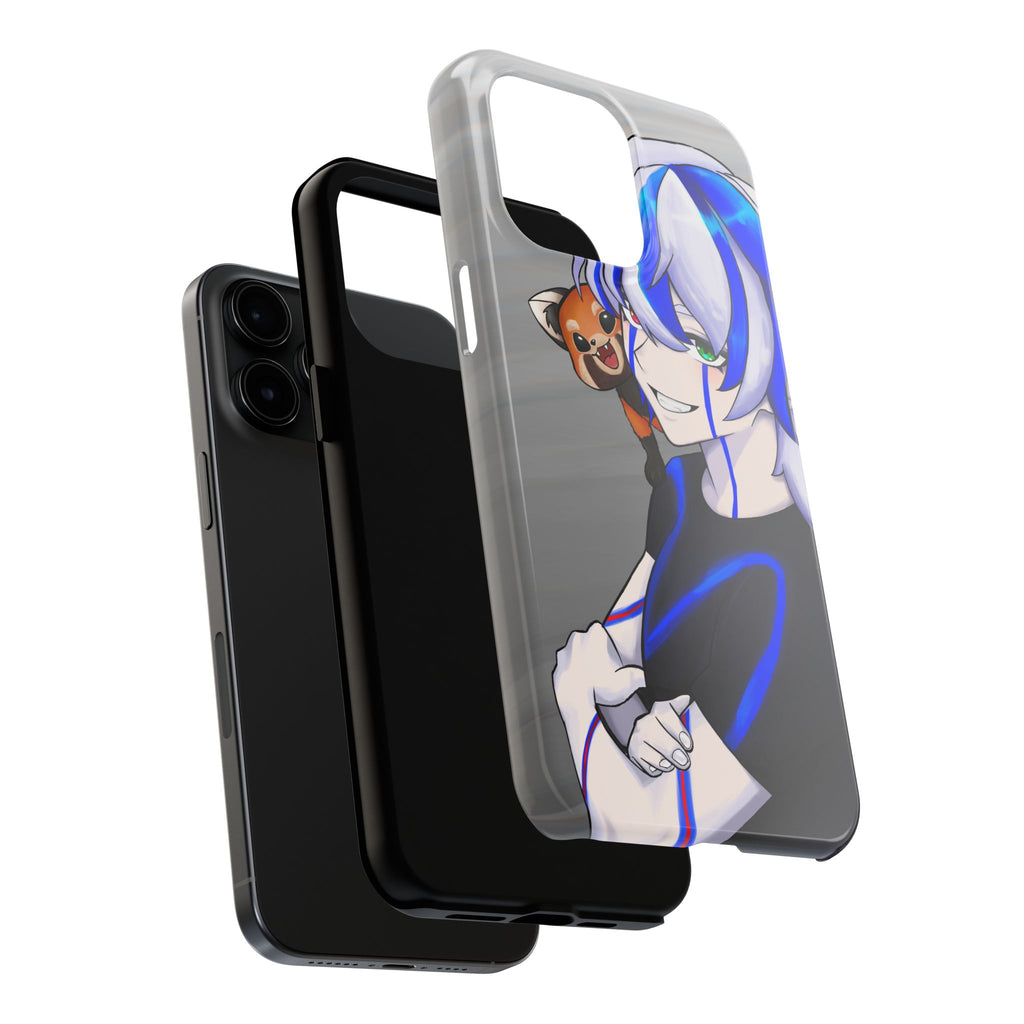 Ray Xash "Red Panda Companion" Phone Case