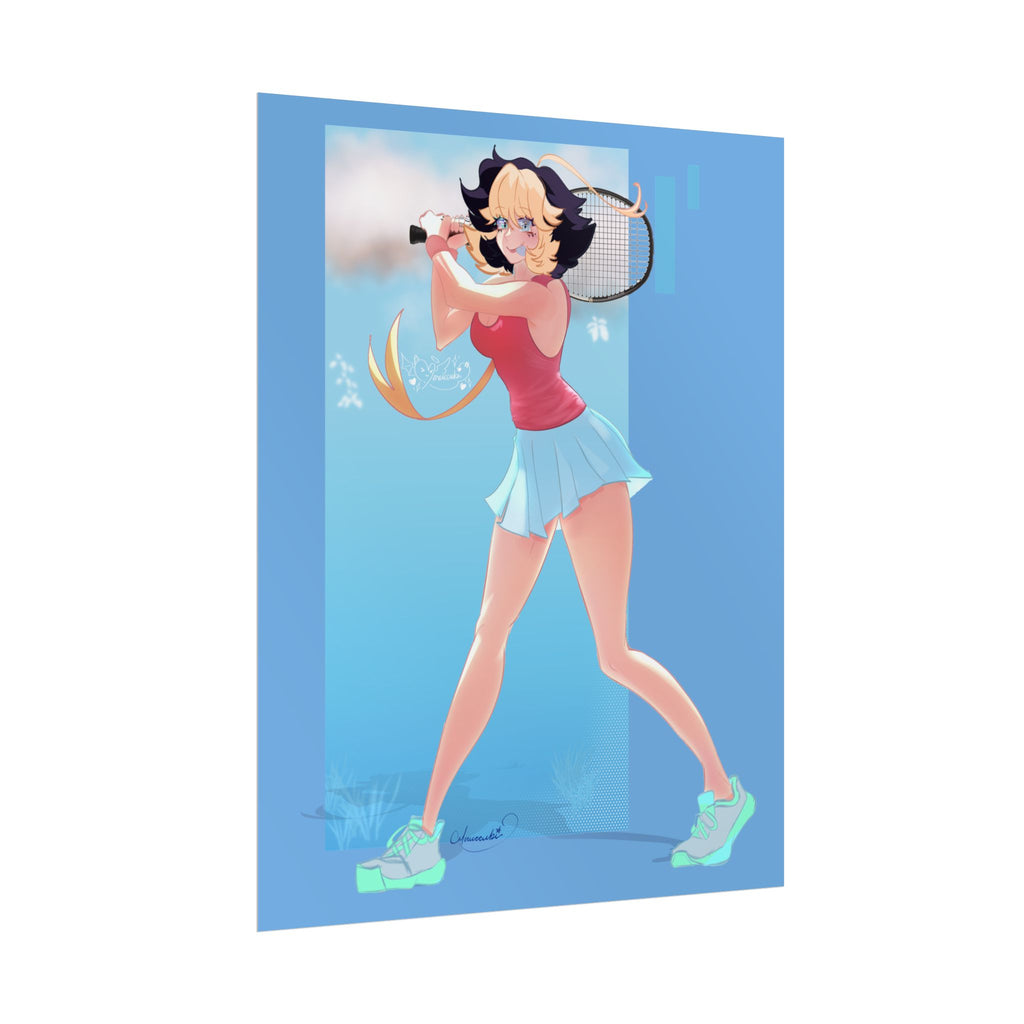 Meruccubi Tennis Poster