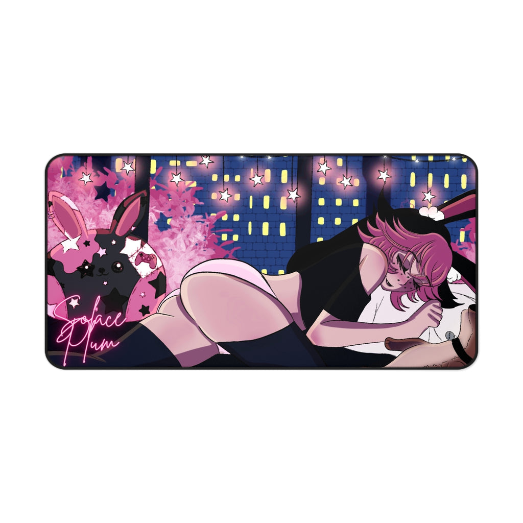 Solace Plum Sleeping Deskmat