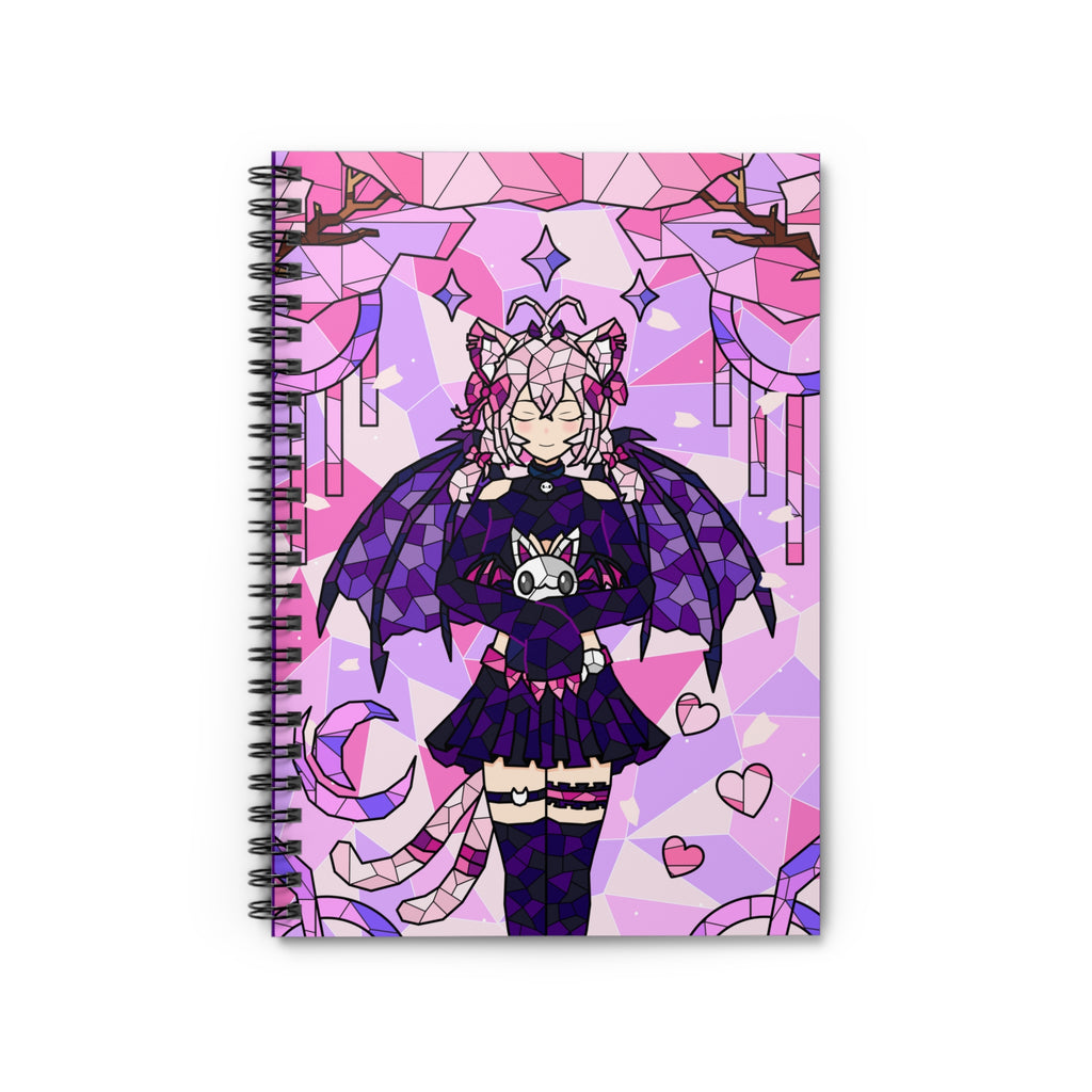 KatDragonz Stained Glass Notebook