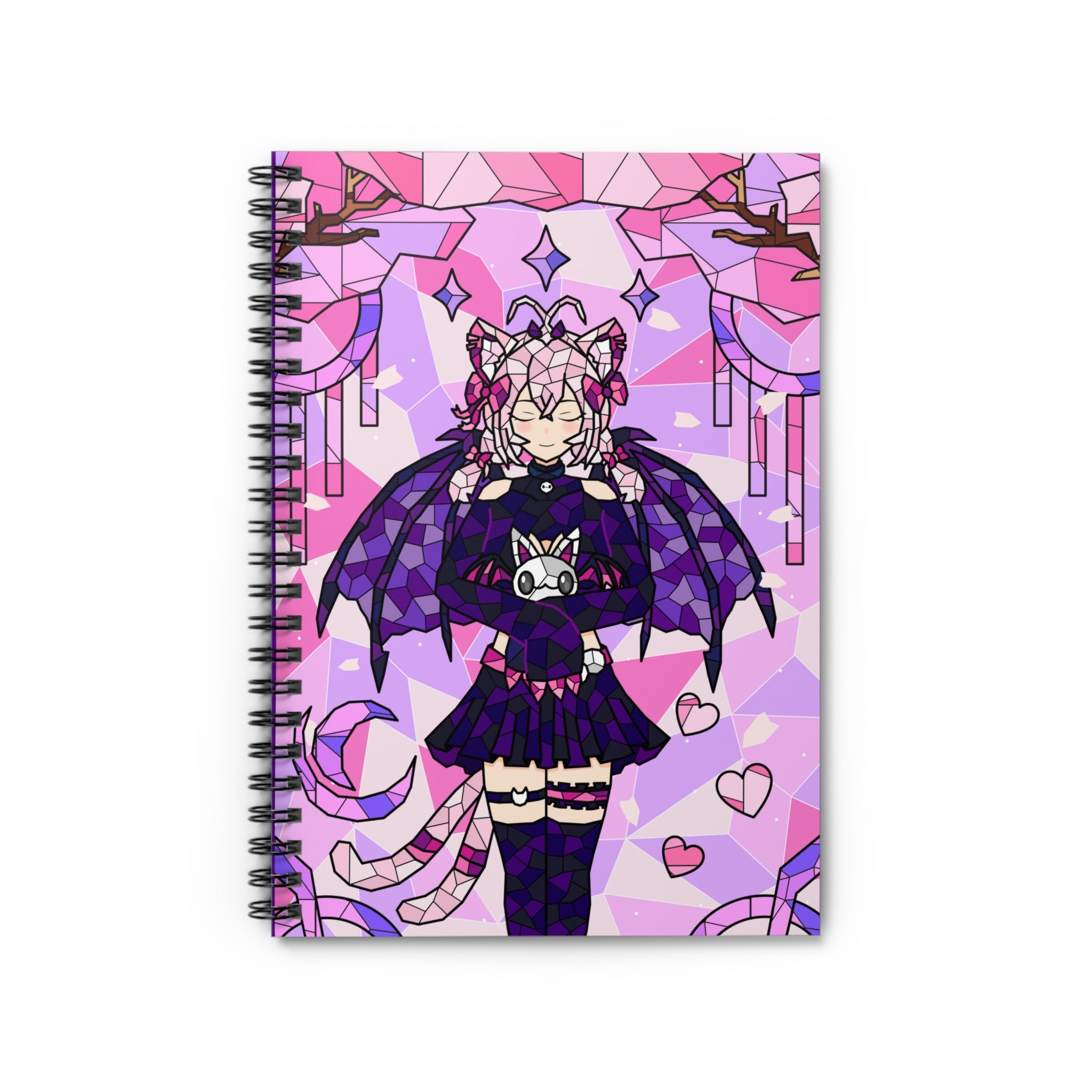 KatDragonz Stained Glass Notebook