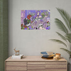 VerbenaVT "Stylized Garden" Poster