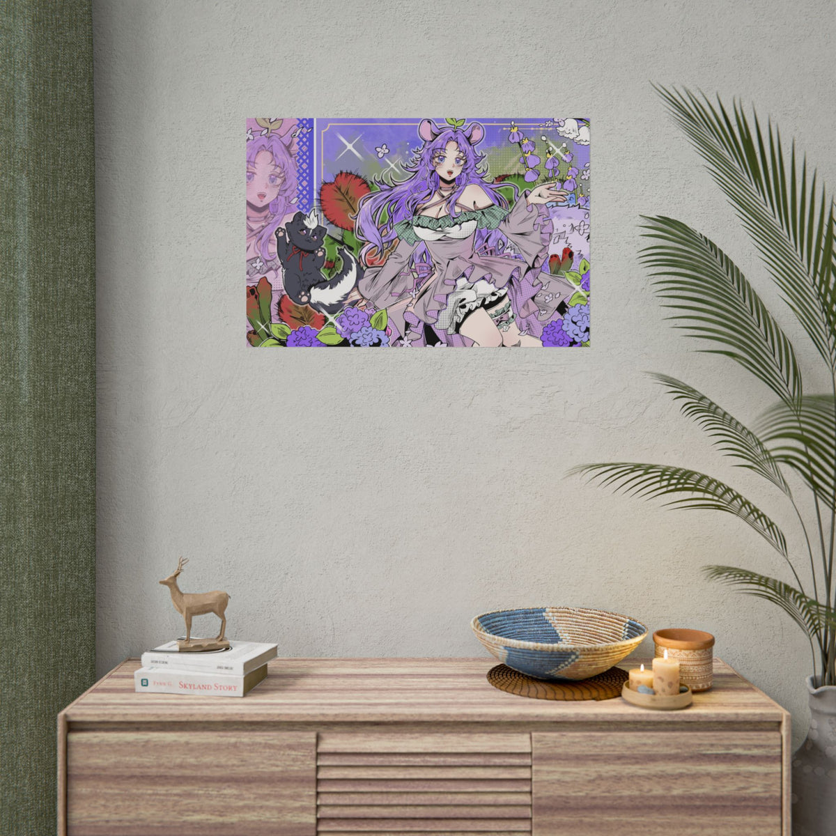 VerbenaVT "Stylized Garden" Poster