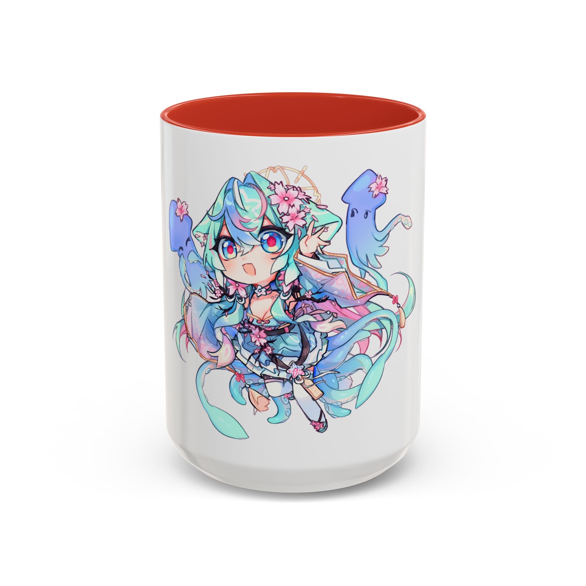 Eggie Weggie "Squid Friends" Accent Mug