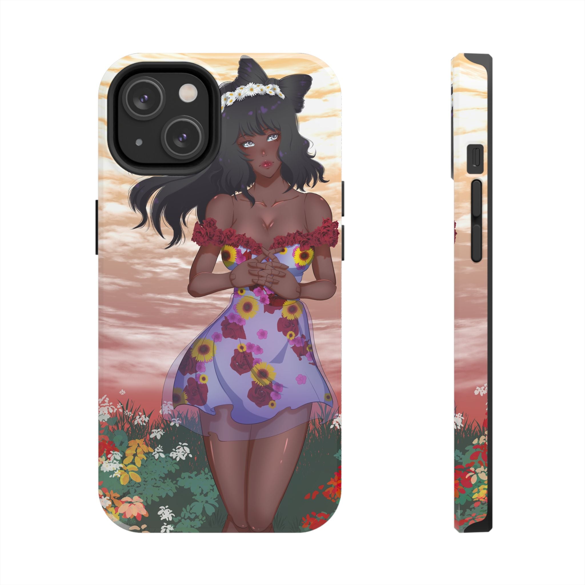 Vinnia Valentine "Rose Graden" Tough Phone Case