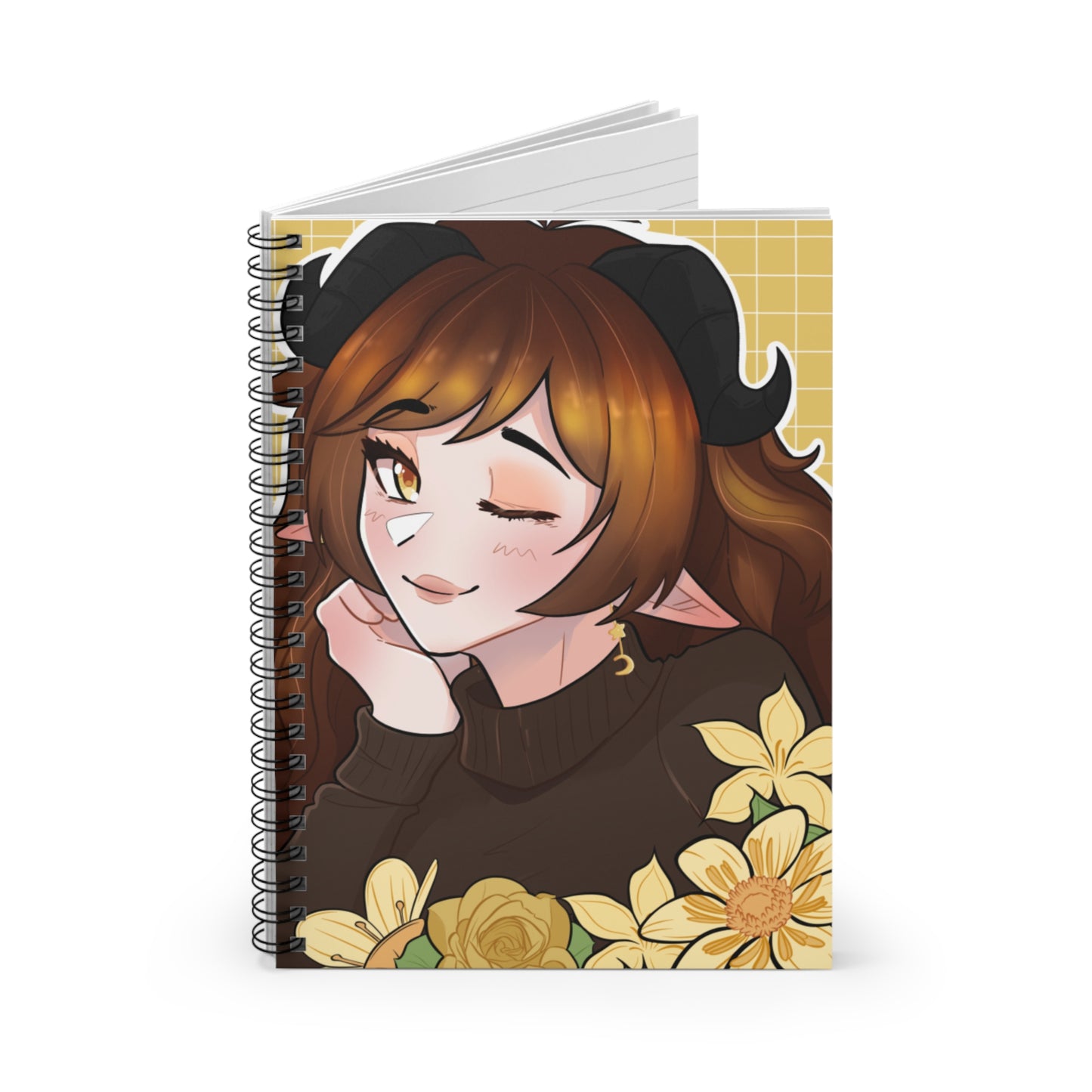 Lyrae Sunflower Notebook