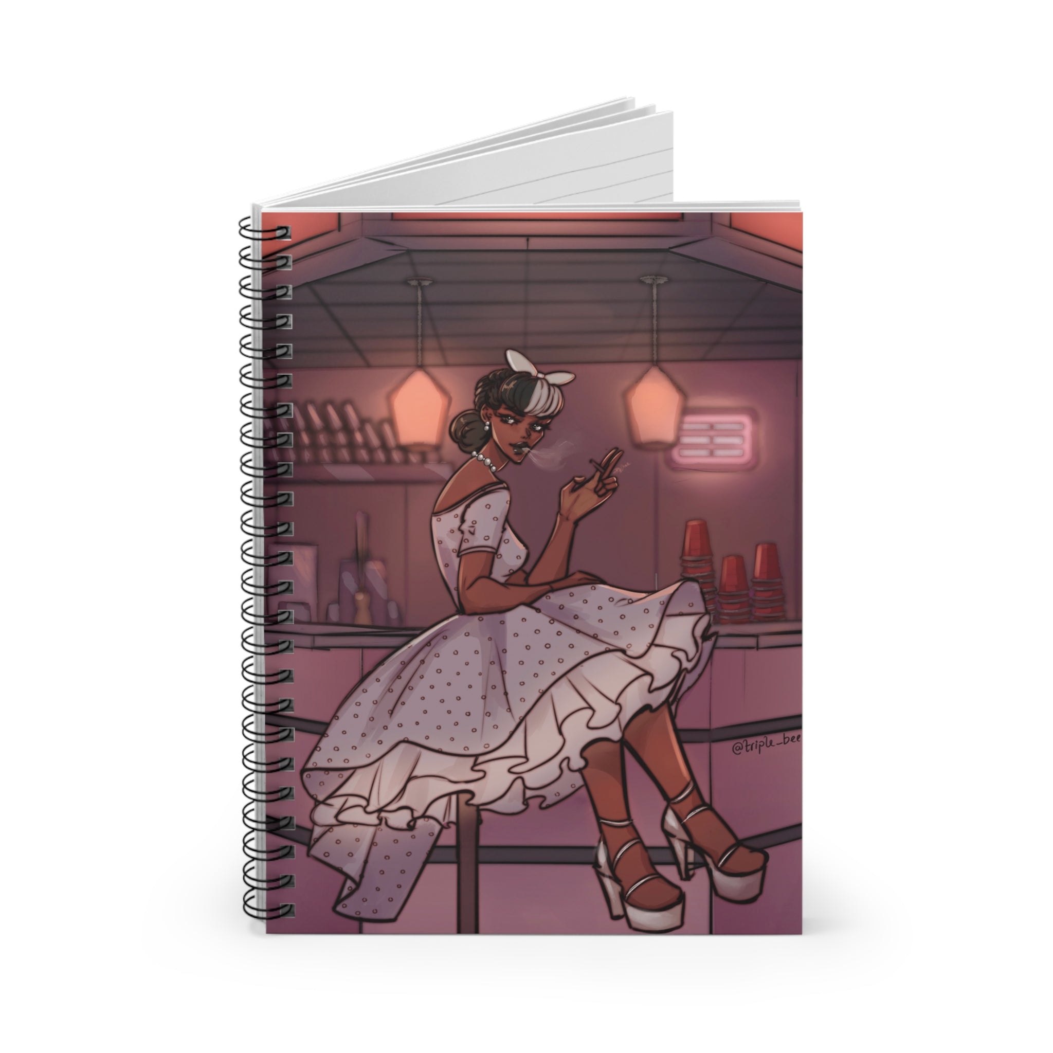 Vintage Luna Notebook