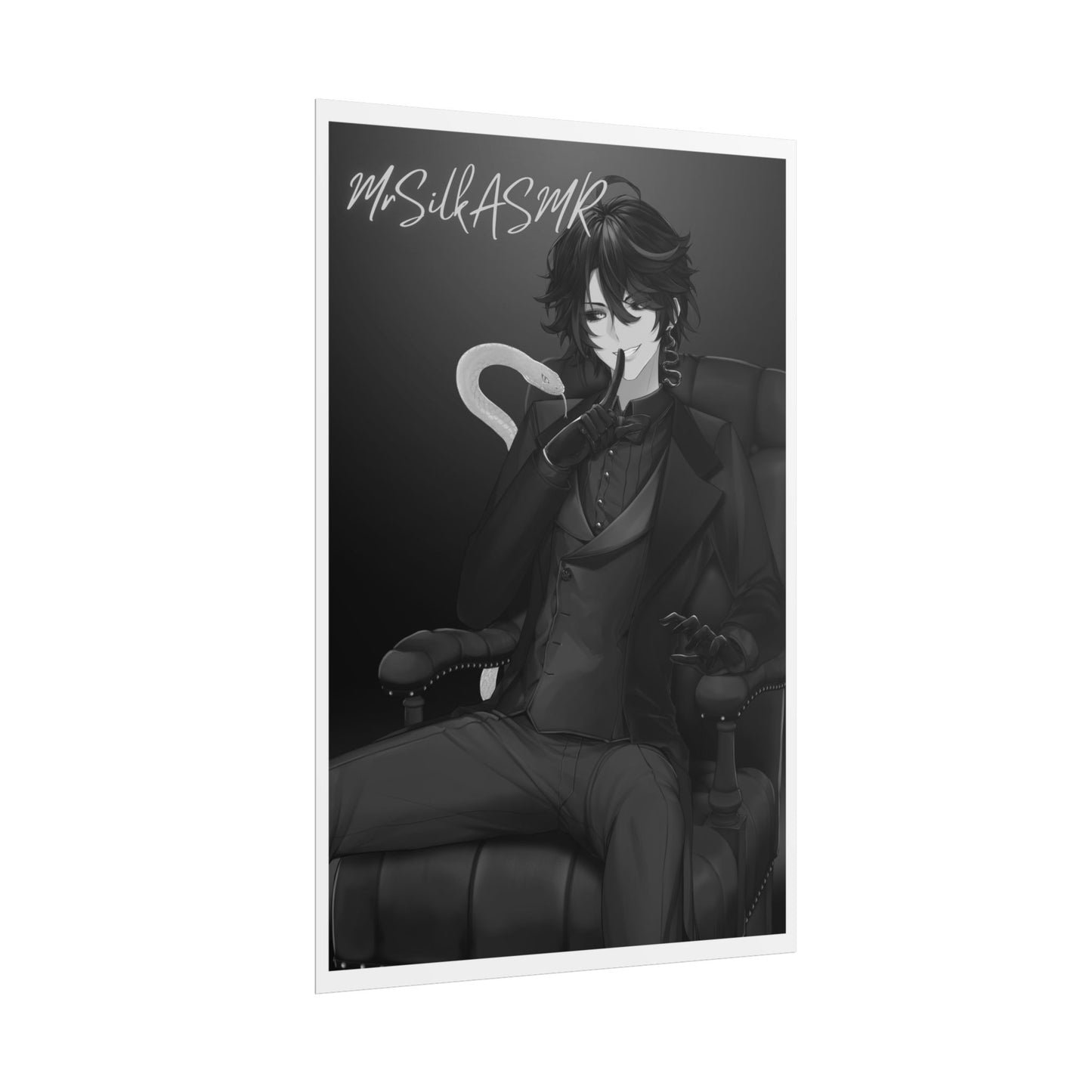 Mr Silk "Shh" Poster