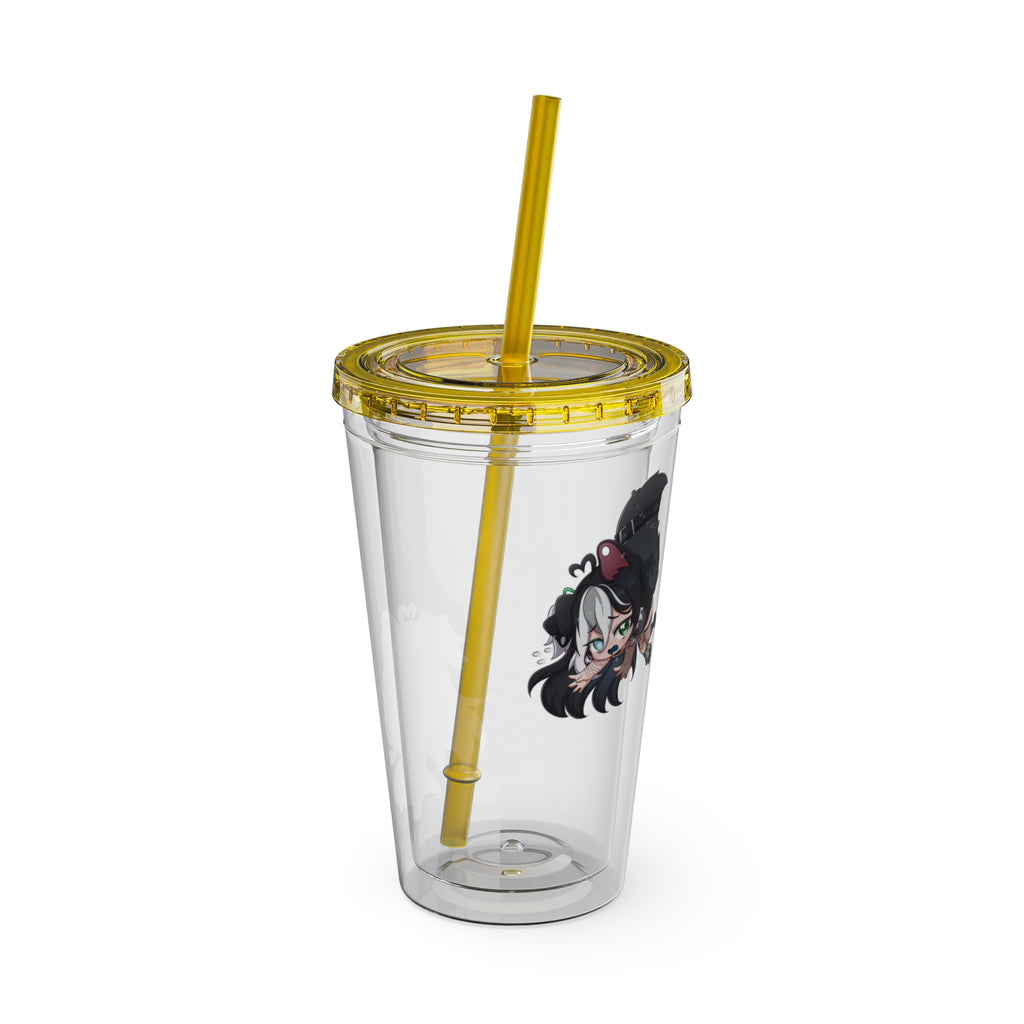dognamedKats "Chibi Friends" Acrylic Tumbler