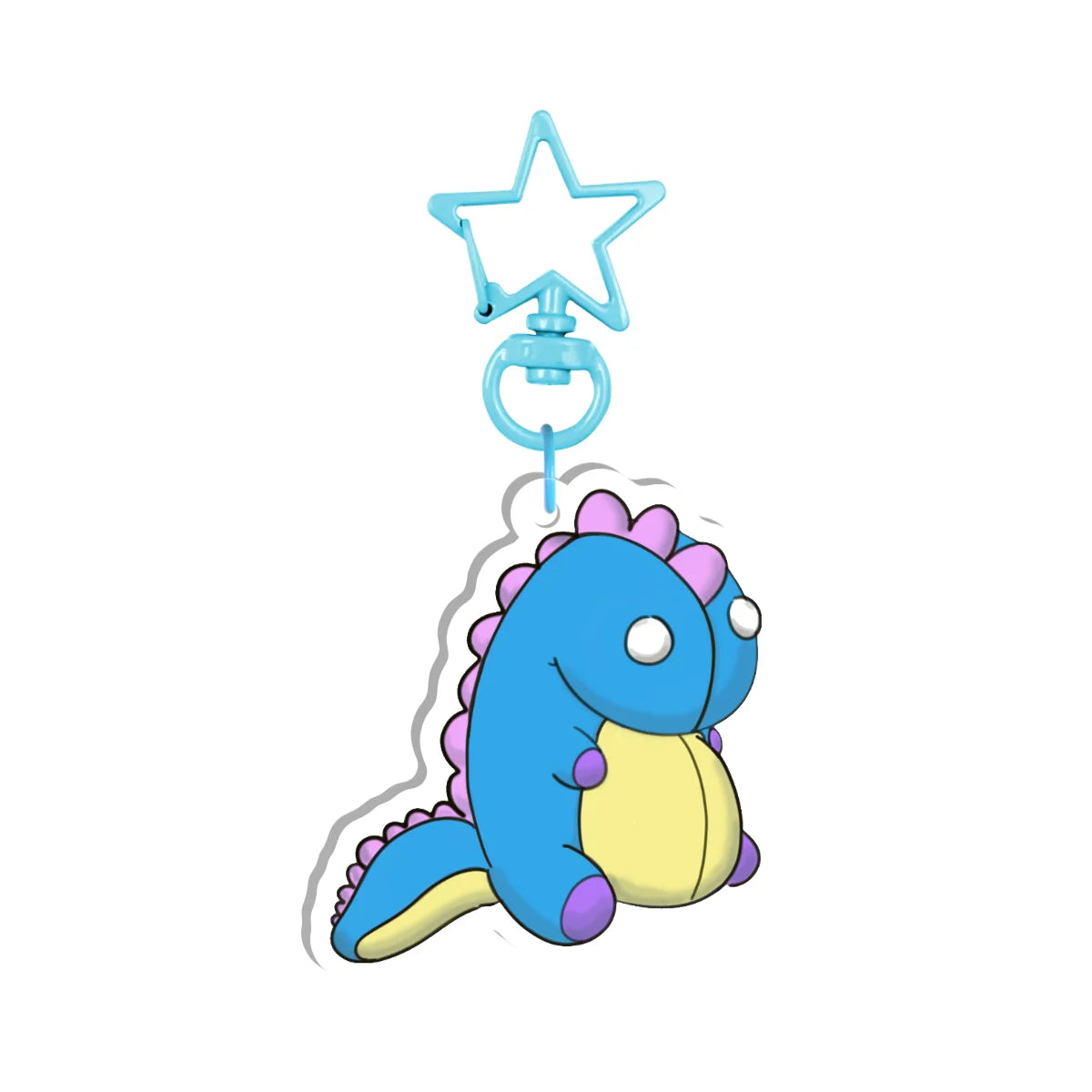 CrumDumpstr "Plush Dino" Keychain