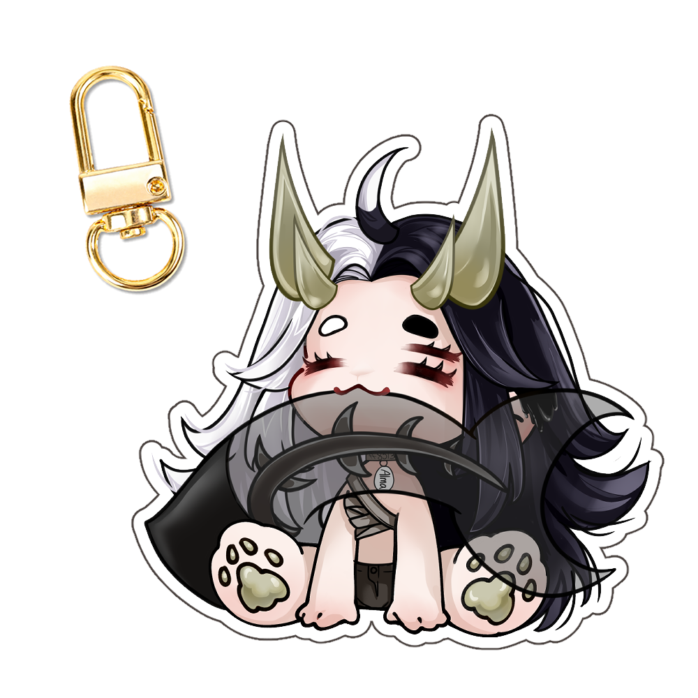 Alma Amaru Chibi Keychain