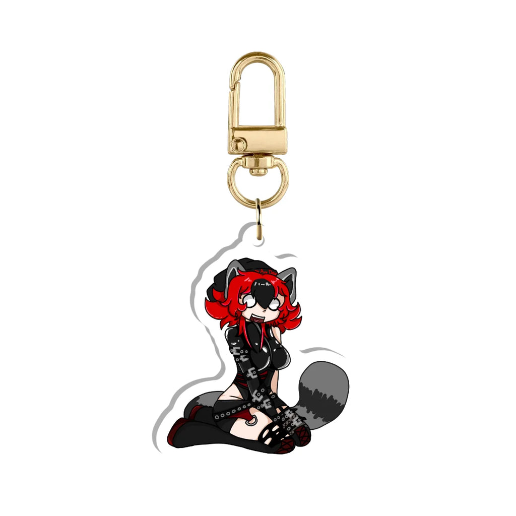 Gothic Gumi "Sitting" Keychain