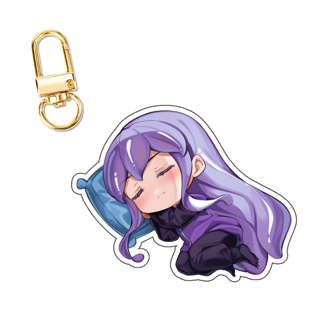 Abyss Wisteria Keychain