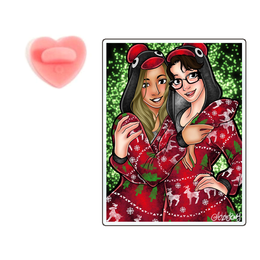 AmandaLeighCosplay "Ugly Sweater" Pin