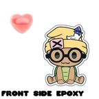 browntulstar "Sit" Acrylic Pin