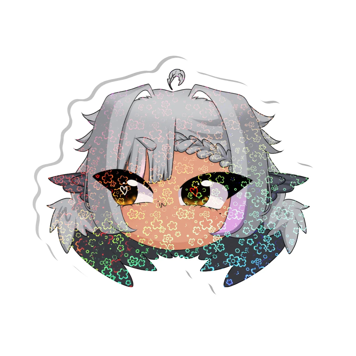 YourLittleDove "Smug Dove" Holographic Acrylic Pin
