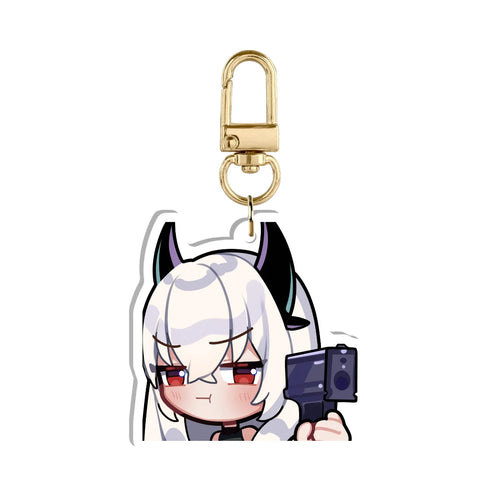 Angelica "Pew Pew" Keychain