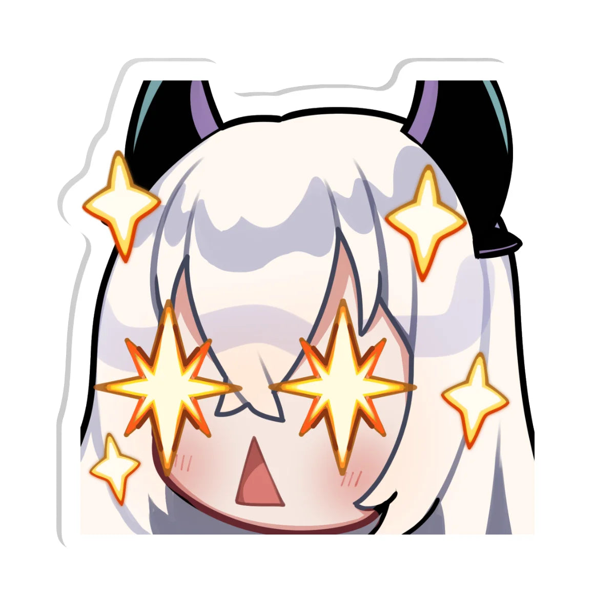 Angelica "Excited" Acrylic Pin