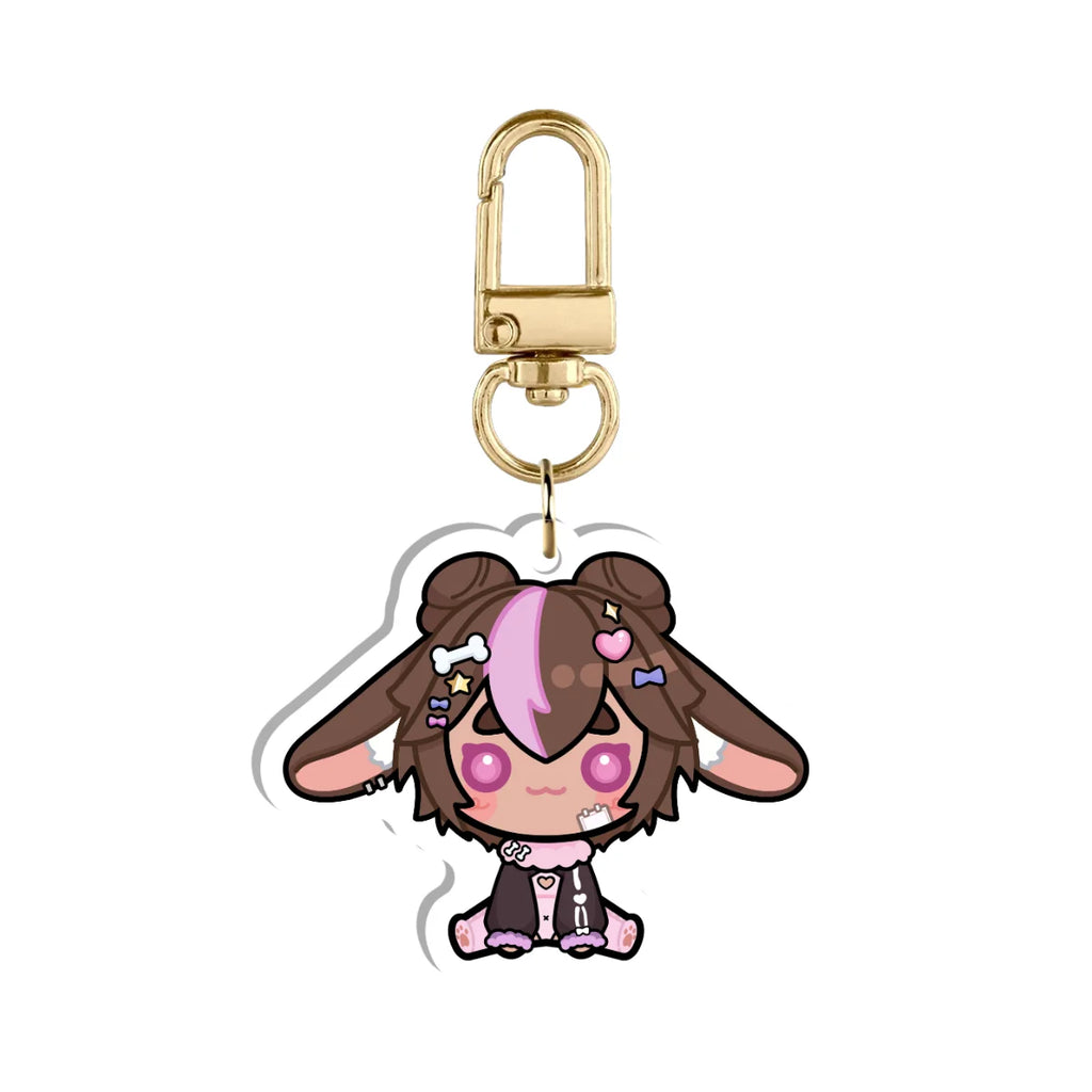 TiramisuBunny "Smol" Keychain