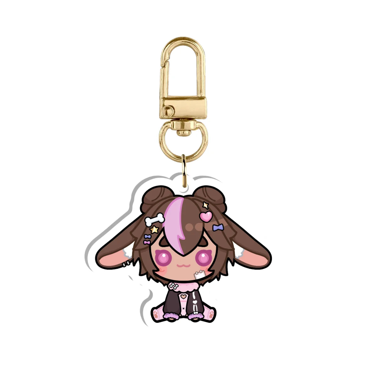 TiramisuBunny "Smol" Keychain