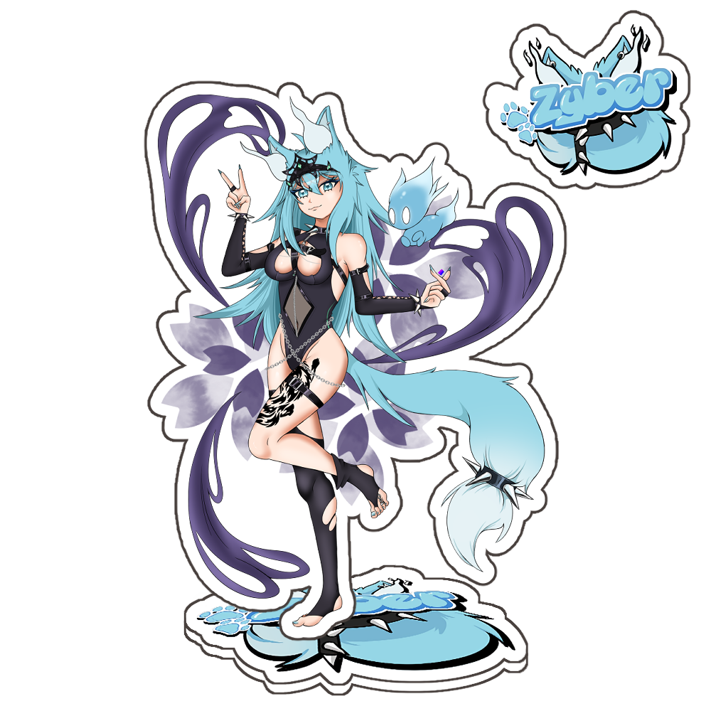 Zyber Custom Base Standee