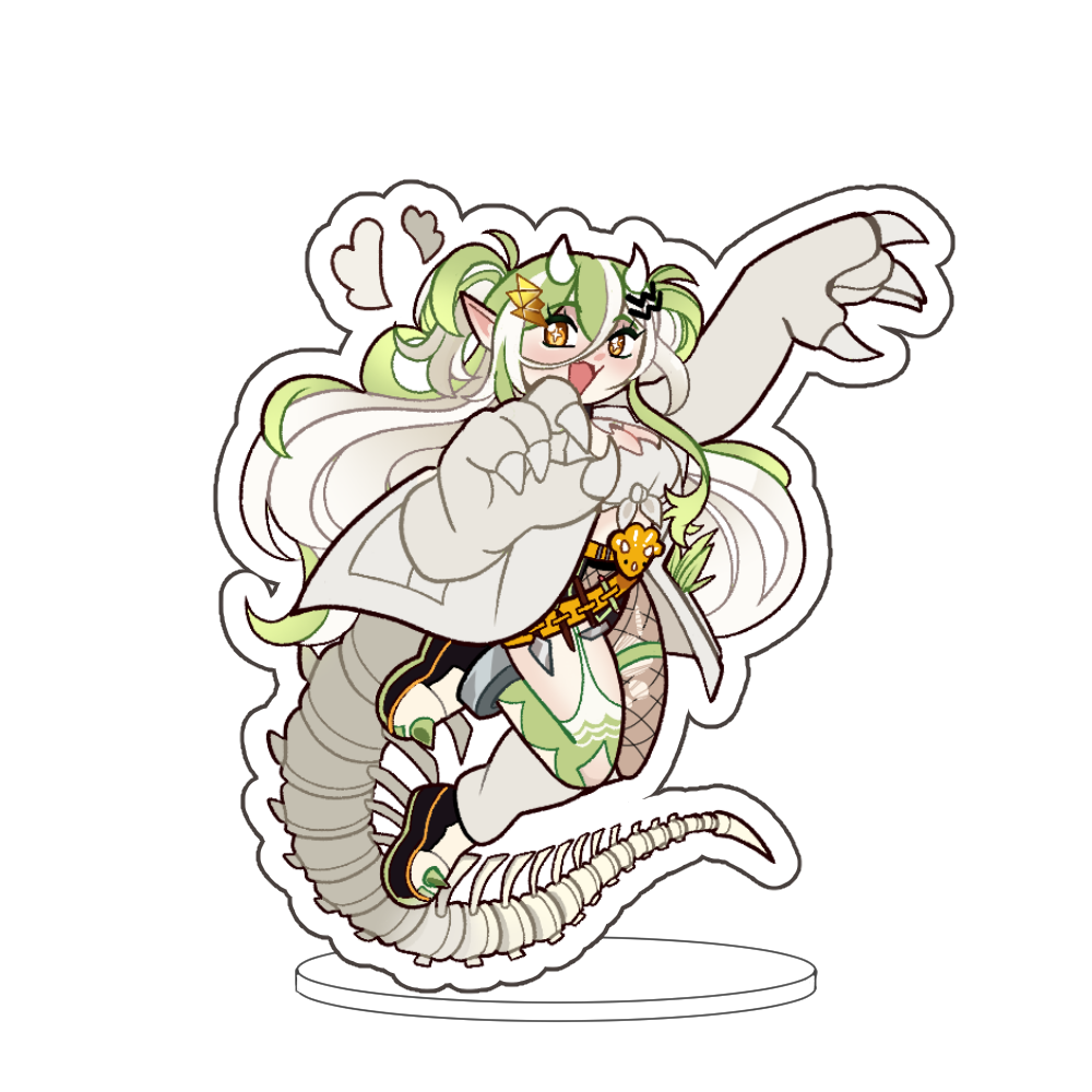 xBloomii "Grwar!" Standee