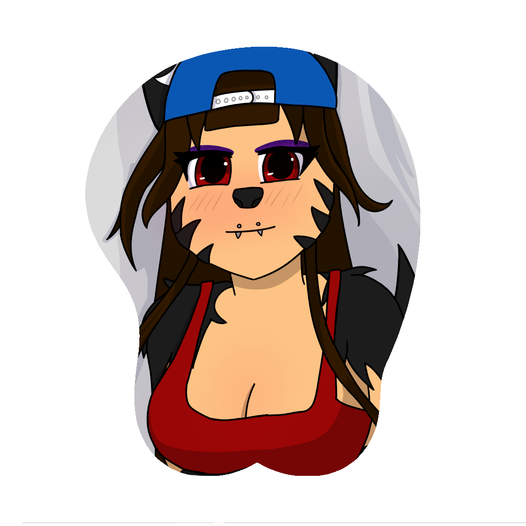 LunarLycanthrope 3D Booba Mousepad