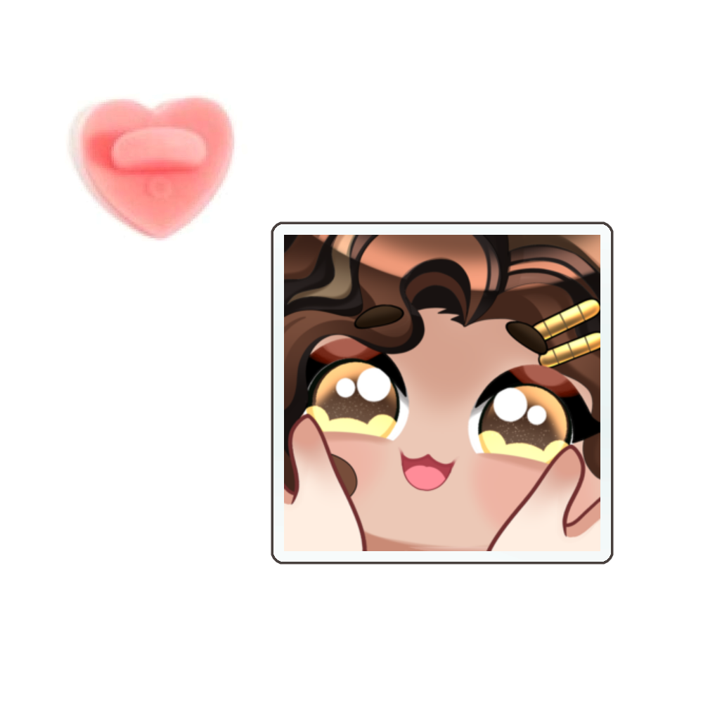 BreadyDaze "Smush" Acrylic Pin
