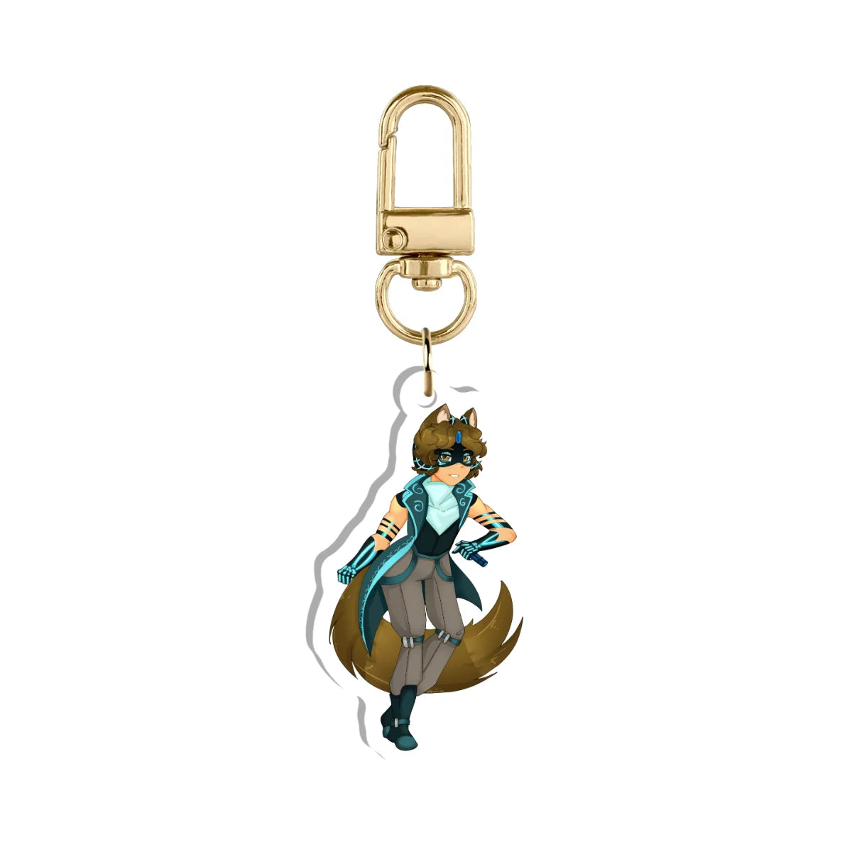 PercyEverett "Full Body Pose" Keychain