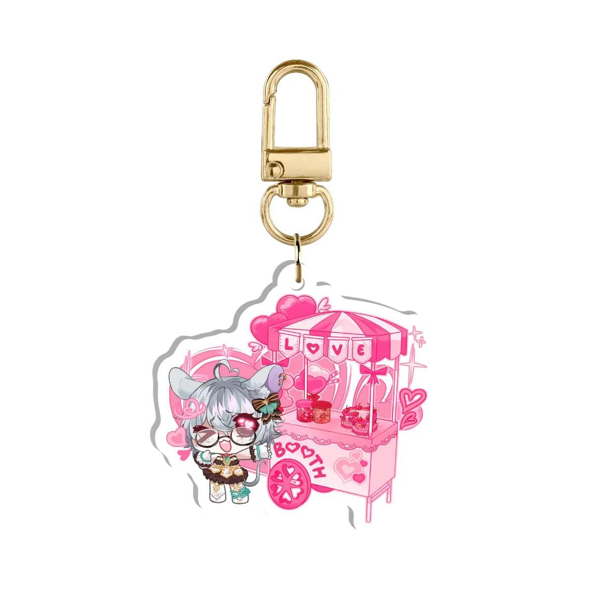 Falivana "Lovebooth" Keychain