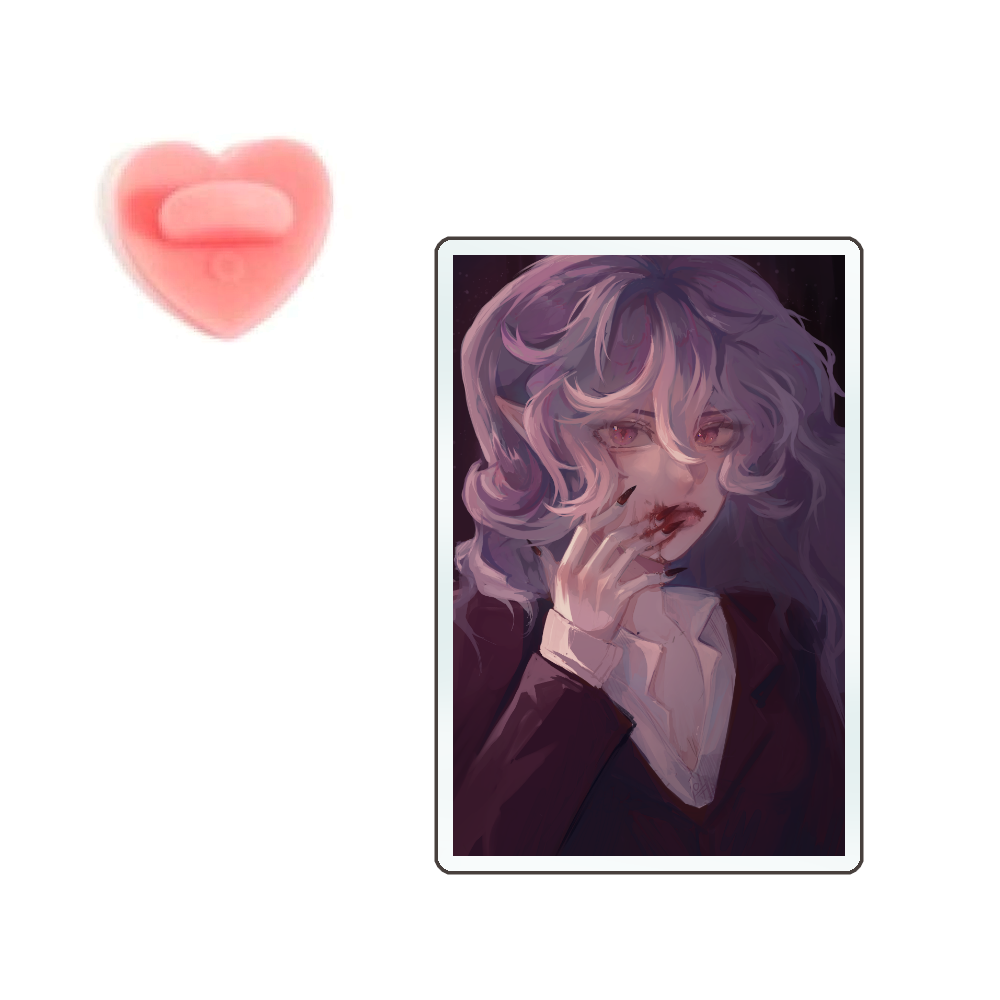 Una Night Acrylic Pin