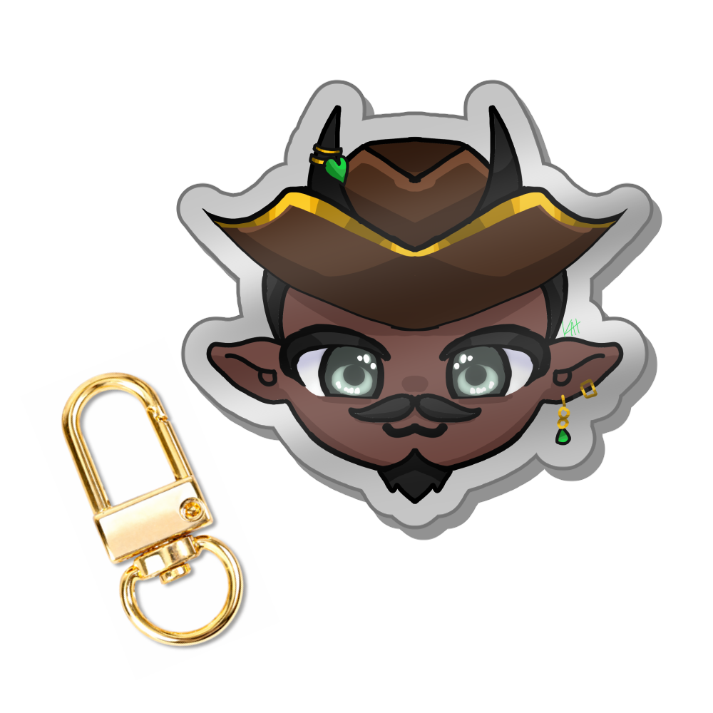 Captain Runthiel Chibi Keychain