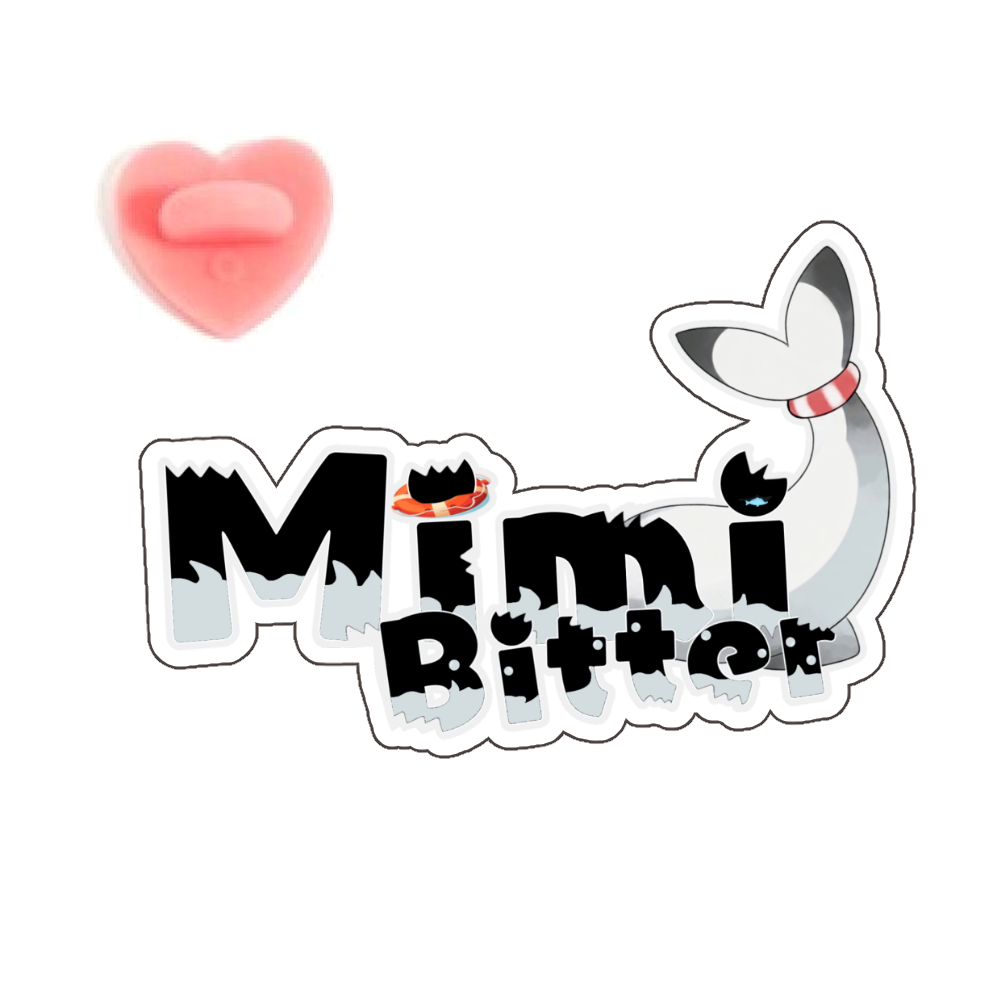 mimibitter "Logo" Acrylic Pin