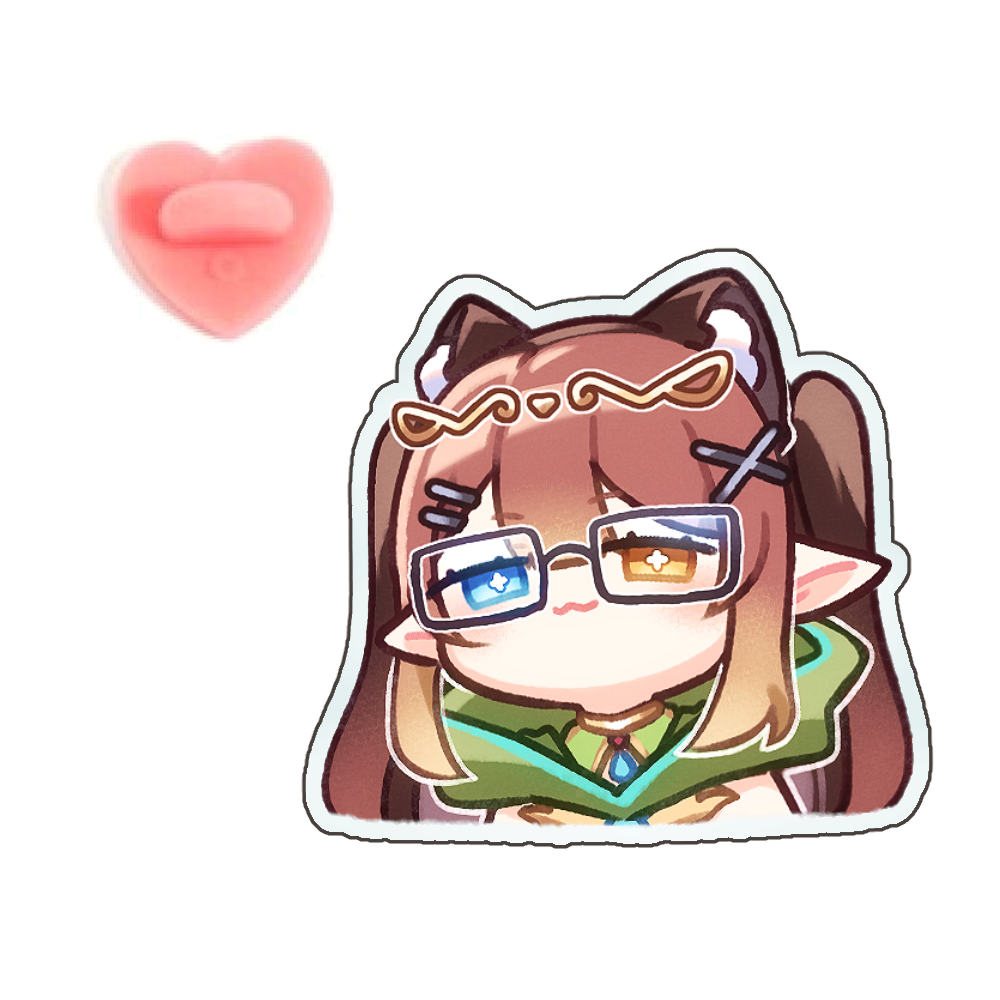 Chaeri "Smug" Acrylic Pin