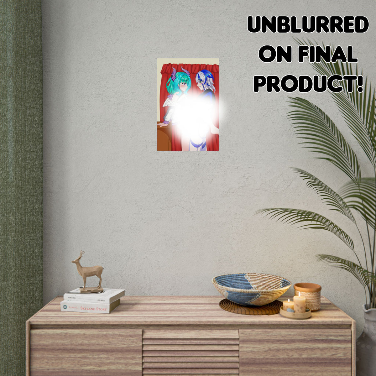 Ray Xash "Clothed Curtain" NSFW Poster