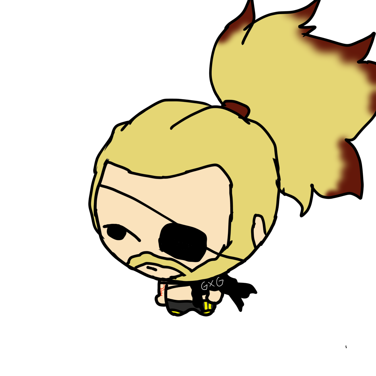 Jack Ragna Big Brain Mode Acrylic Pin