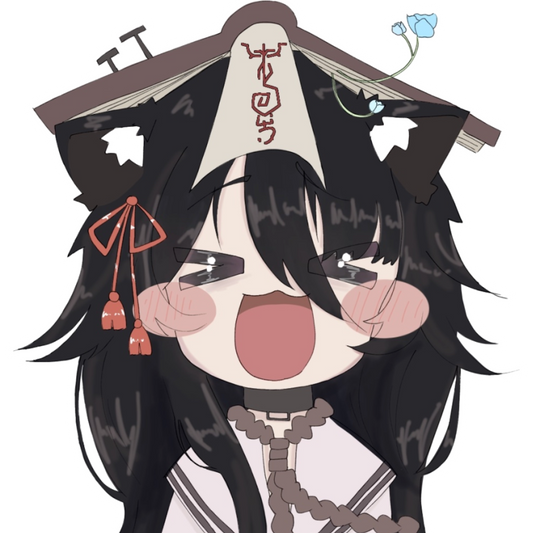 Miwa-Tan Silly Acrylic Pin