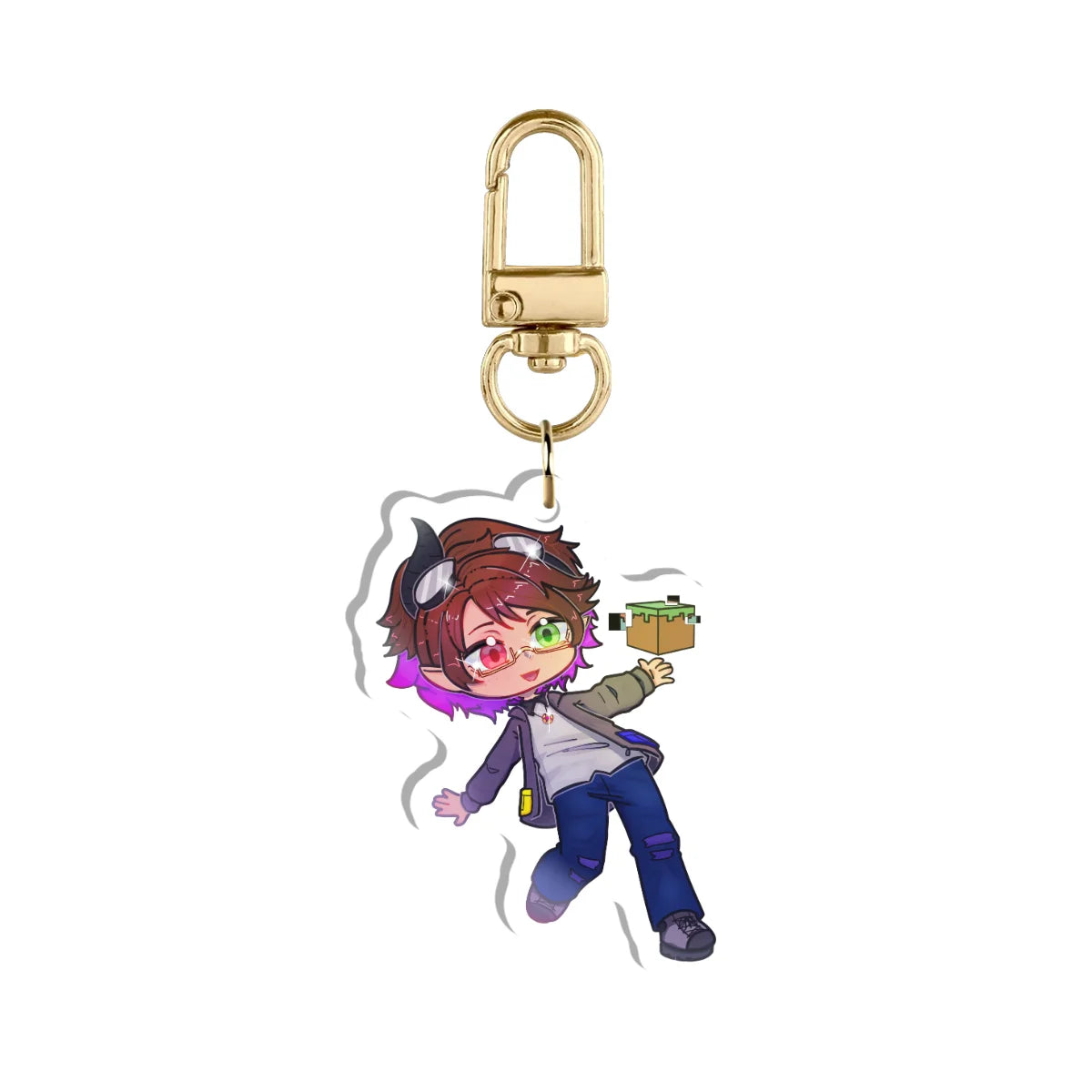 Master of Mischief "Cubism" Keychain