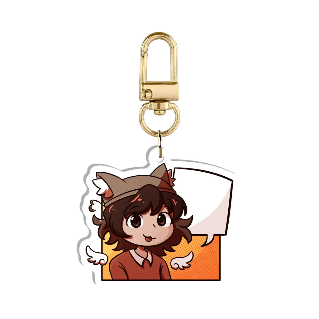 WoofWolf "ChitChat" Keychain